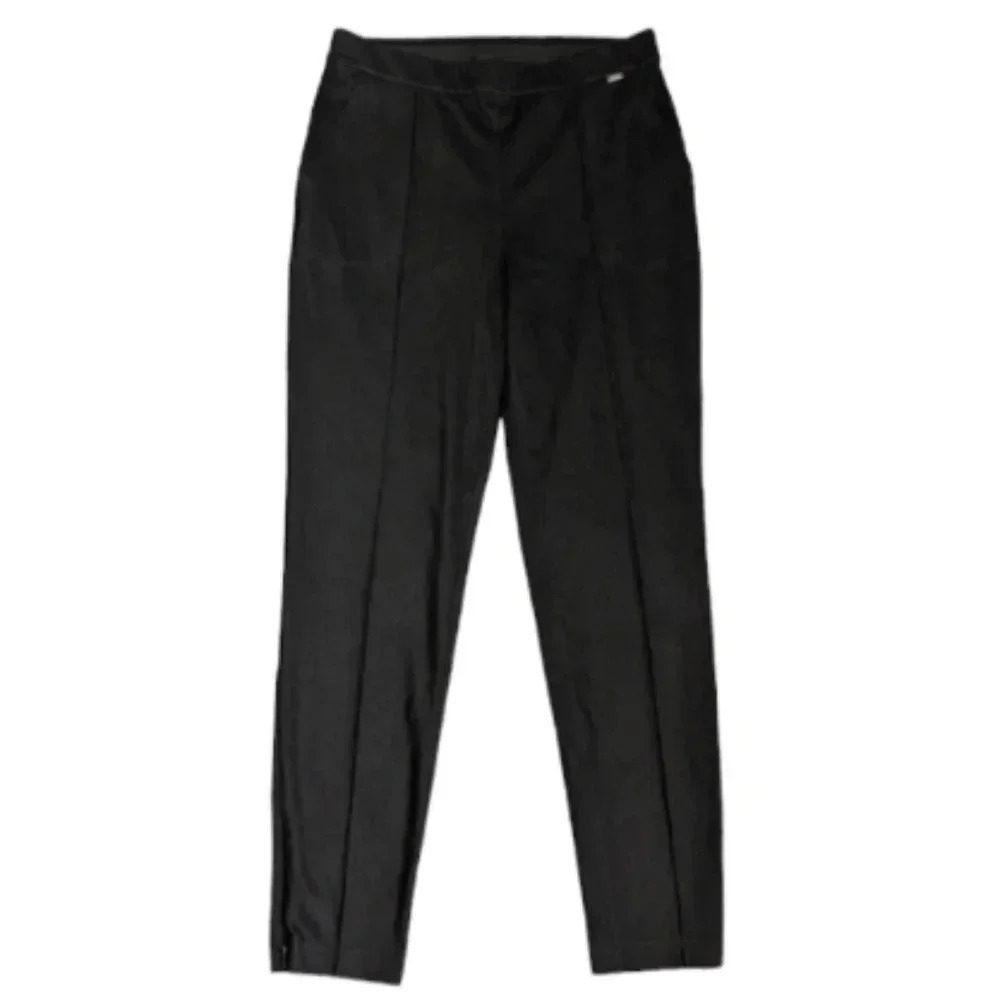 St. John Black Pants Work Office Size 6 Pockets